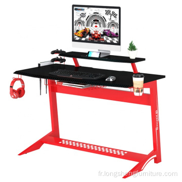 Table de jeu PC longue Sheng Amazon Furniture